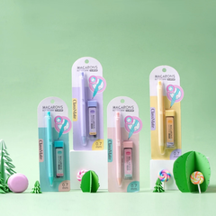 Bộ bút chì bấm 0.7 có kèm lõi chì Macarons CL-MP209