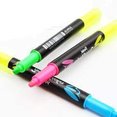 Bút nhớ dòng 2 đầu 2 mầu Cam - Xanh Pentel SLW8-GP - Made in Taiwan