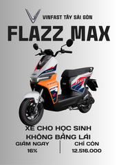 XE MÁY ĐIỆN CHO HỌC SINH VINFAST FLAZZ MAX CAM