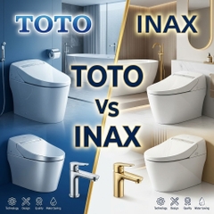 Thiết Bị Vệ Sinh INAX Và TOTO – Lựa Chọn Nào?