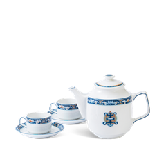 Bộ trà sứ Minh Long 0.7 L - Jasmine - Phước Lộc Thọ