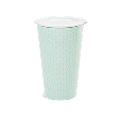 Ly sứ dưỡng sinh sứ Minh Long 0.48 L (K1) + Nắp - Tiny 1 (LTH)