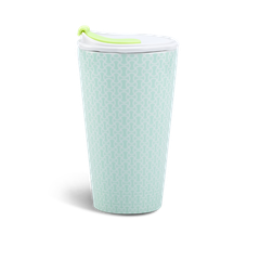 Ly sứ dưỡng sinh sứ Minh Long 0.48 L + nắp ống hút (K1) - Tiny 1 (LTH)