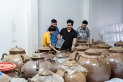 Rượu Thắm Liên can 5 lít đặc sản tân trào