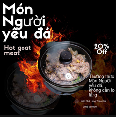 Lẩu dê khô