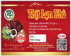 Thịt Lợn sấy