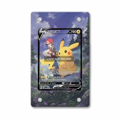 Khung thiết kế Pikachu V TG16 Trainer Gallery Lost Origin bảo vệ thẻ bài - Extended Art Case for trading card Pokemon