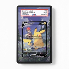 Khung thiết kế Pikachu V TG16 Trainer Gallery Lost Origin bảo vệ thẻ bài - Extended Art Case for trading card Pokemon