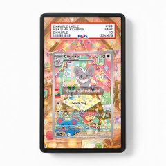 Khung thiết kế Cinccino 183-162 IR AR Temporal Forces bảo vệ thẻ bài - Extended Art Case for trading card Pokemon