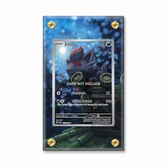 Khung thiết kế Zorua 075-064 IR AR Shrouded Fable bảo vệ thẻ bài - Extended Art Case for trading card Pokemon