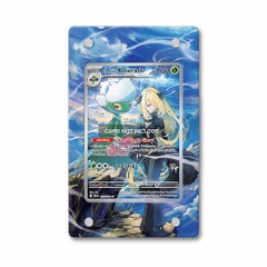 Khung thiết Cynthia's Roserade 184-182 IR AR Destined Rivals bảo vệ thẻ bài - Extended Art Case for trading card Pokemon