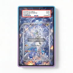 Khung thiết kế N's Reshiram 167-159 IR AR Journey Together bảo vệ thẻ bài - Extended Art Case for trading card Pokemon