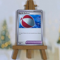 Thẻ hình Pokemon Big Air Balloon 155/165 - Lá bài Scarlet & Violet 151 Uncommon Reverse Holo tiếng Anh chính hãng