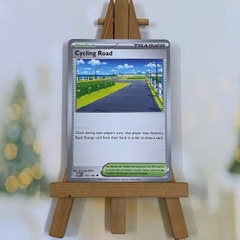 Thẻ hình Pokemon Cycling Road 157/165 - Lá bài Scarlet & Violet 151 Uncommon Reverse Holo tiếng Anh chính hãng