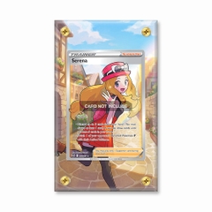 Khung thiết kế Serena 193-195 Ultra Rare Silver Tempest bảo vệ thẻ bài - Extended Art Case for trading card Pokemon