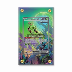 Khung thiết kế Iron Leaves ex 203-162 SIR SAR Temporal Forces bảo vệ thẻ bài - Extended Art Case for trading card Pokemon