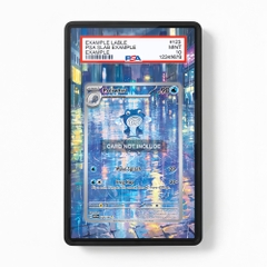 Khung thiết kế Poliwhirl 176-165 IR AR Scarlet & Violet 151 bảo vệ thẻ bài - Extended Art Case for trading card Pokemon