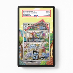 Khung thiết kế Machoke 177-165 IR AR Pokemon 151 bảo vệ thẻ bài - Extended Art Case for trading card Pokemon
