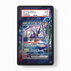 Khung thiết kế Miraidon ex 244-198 SIR SAR Scarlet Violet Base Set bảo vệ thẻ bài - Extended Art Case for trading card Pokemon