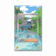 Khung thiết kế Lana's Aid 219-167 SIR SAR Twilight Masquerade bảo vệ thẻ bài - Extended Art Case for trading card Pokemon
