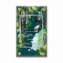 Khung thiết kế Psyduck 175-165 IR AR Scarlet & Violet 151 bảo vệ thẻ bài - Extended Art Case for trading card Pokemon