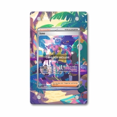 Khung thiết kế Iono 237-091 SIR SAR Paldean Fates bảo vệ thẻ bài - Extended Art Case for trading card Pokemon