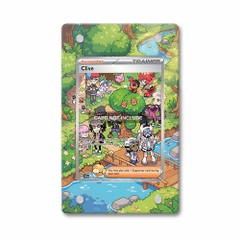 Khung thiết kế Clive 236-091 SIR SAR Paldean Fates bảo vệ thẻ bài - Extended Art Case for trading card Pokemon