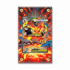 Khung thiết Mega Emboar ex 273-217 SIR SAR Ascended Heroes bảo vệ thẻ bài - Extended Art Case for trading card Pokemon