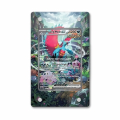 Khung thiết kế Roaring Moon ex 251-182 SIR SAR Paradox Rift bảo vệ thẻ bài - Extended Art Case for trading card Pokemon