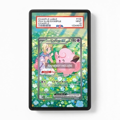 Khung thiết Lillie's Clefairy ex 184-159 SIR SAR Journey Together bảo vệ thẻ bài - Extended Art Case for trading card Pokemon
