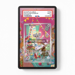 Khung thiết kế Metagross Minccino 182-162 IR AR Temporal Forces bảo vệ thẻ bài - Extended Art Case for trading card Pokemon