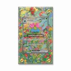 Khung thiết kế Venusaur ex 198 SIR SAR Scarlet & Violet 151 bảo vệ thẻ bài - Extended Art Case for trading card Pokemon