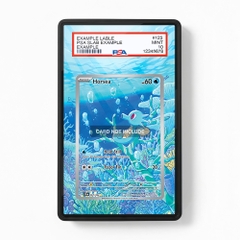 Khung thiết kế Horsea 067-064 IR AR Shrouded Fable bảo vệ thẻ bài - Extended Art Case for trading card Pokemon