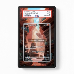 Khung thiết kế Charmander 168-165 IR AR Scarlet & Violet 151 bảo vệ thẻ bài - Extended Art Case for trading card Pokemon