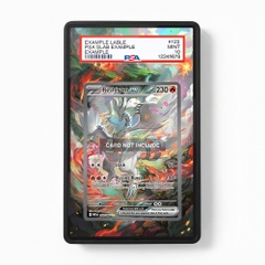 Khung thiết kế Reshiram ex 166-086 SIR SAR White Flare bảo vệ thẻ bài - Extended Art Case for trading card Pokemon