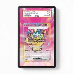 Khung thiết Pikachu ex 277-217 SIR SAR Ascended Heroes bảo vệ thẻ bài - Extended Art Case for trading card Pokemon