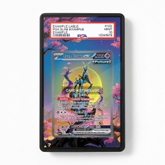 Khung thiết kế Iron Crown ex 206-162 SIR SAR Temporal Forces bảo vệ thẻ bài - Extended Art Case for trading card Pokemon