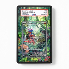 Khung thiết kế Koraidon ex 247-198 SIR SAR Scarlet Violet Base Set bảo vệ thẻ bài - Extended Art Case for trading card Pokemon