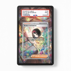 Khung thiết kế Erika's Invitation 203-165 SIR SAR Pokemon 151 bảo vệ thẻ bài - Extended Art Case for trading card Pokemon