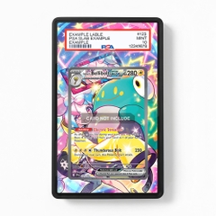 Khung thiết Iono's Bellibolt ex 183-159 SIR SAR Journey Together bảo vệ thẻ bài - Extended Art Case for trading card Pokemon