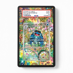 Khung thiết Seismitoad 105-086 IR AR Black Bolt bảo vệ thẻ bài - Extended Art Case for trading card Pokemon