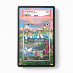 Khung thiết kế Swablu 213-182 IR AR Paradox Rift bảo vệ thẻ bài - Extended Art Case for trading card Pokemon