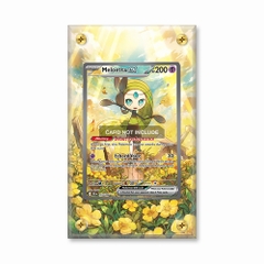 Khung thiết Meloetta ex 167-086 SIR SAR Black Bolt bảo vệ thẻ bài - Extended Art Case for trading card Pokemon