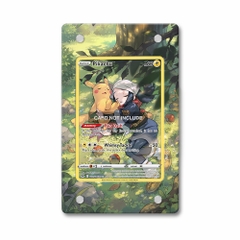 Khung thiết kế Pikachu TG05 Trainer Gallery Lost Origin bảo vệ thẻ bài - Extended Art Case for trading card Pokemon
