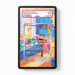 Khung thiết kế Lickitung 180-162 IR AR Temporal Forces bảo vệ thẻ bài - Extended Art Case for trading card Pokemon