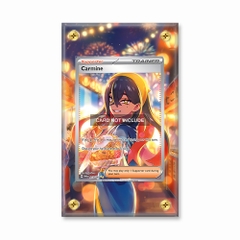 Khung thiết kế Carmine 217-167 SIR SAR Twilight Masquerade bảo vệ thẻ bài - Extended Art Case for trading card Pokemon