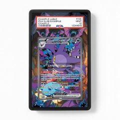 Khung thiết Team Rocket's Crobat ex 234-182 SIR SAR Destined Rivals bảo vệ thẻ bài - Extended Art Case for trading card Pokemon