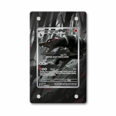 Khung thiết kế Houndoom 066-064 IR AR Shrouded Fable bảo vệ thẻ bài - Extended Art Case for trading card Pokemon
