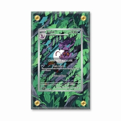 Khung thiết kế Arbok 176-162 IR AR Temporal Forces bảo vệ thẻ bài - Extended Art Case for trading card Pokemon