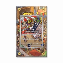 Khung thiết kế Archaludon 155-142 SIR SAR Stellar Crown bảo vệ thẻ bài - Extended Art Case for trading card Pokemon